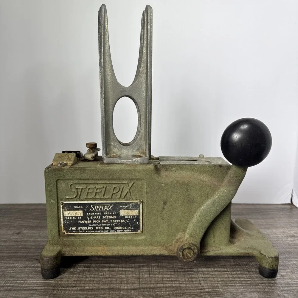 Steelpix 35b Professional Florist Flower Pick Stemming Machine